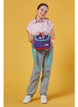 CORAL HIGH Kids Purple Pink Ice Cream Patterned Thermo Lunchbox 11888  - Image 1