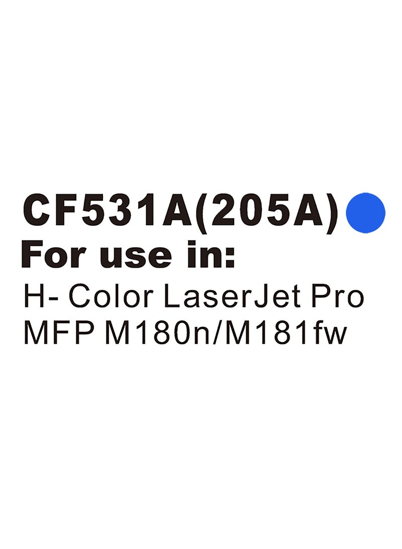 MKS Cyan Toner Cartridge (205A) CF531A - Image 2