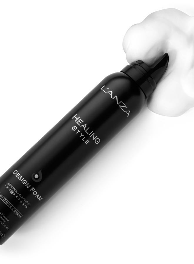 L'anza Healing Style Design Foam with Low Hold Effect, Boosts Shine and Adds Body, With UV and Heat Protection to Prevent Sun and Styling Damage (7.1 Fl Oz) - Image 5