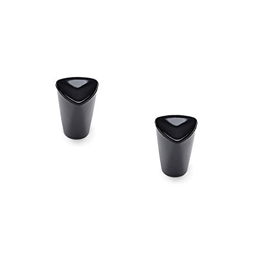 Tops Fitz-All Replacement Pot Knobs, Tall, Set of 2,Black - Image 2