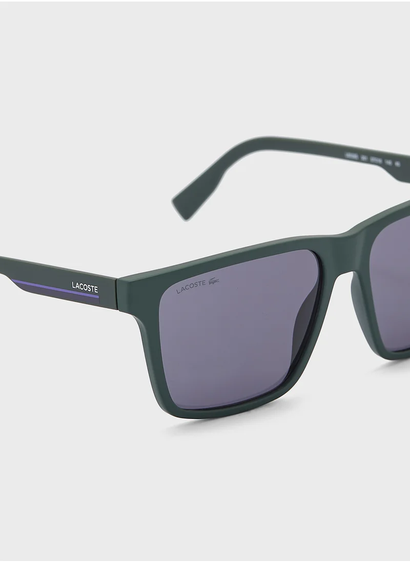 لاكوست Modified Rectangle Sunglasses L6039S