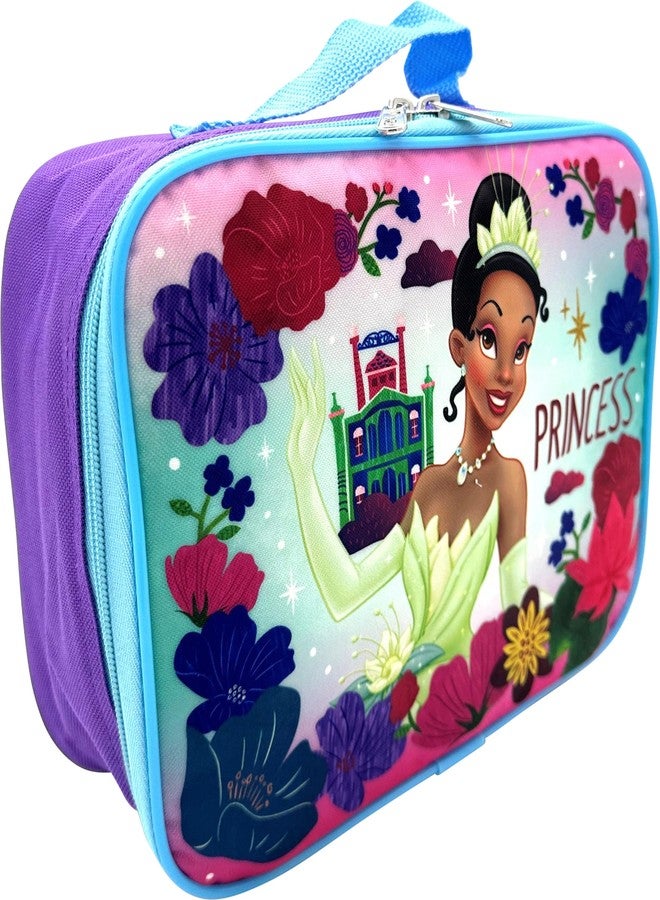 Ruz Disney/Marvel Licensed Kids Insulated Lunch Box (Princess Tiana-Purple) - Image 2