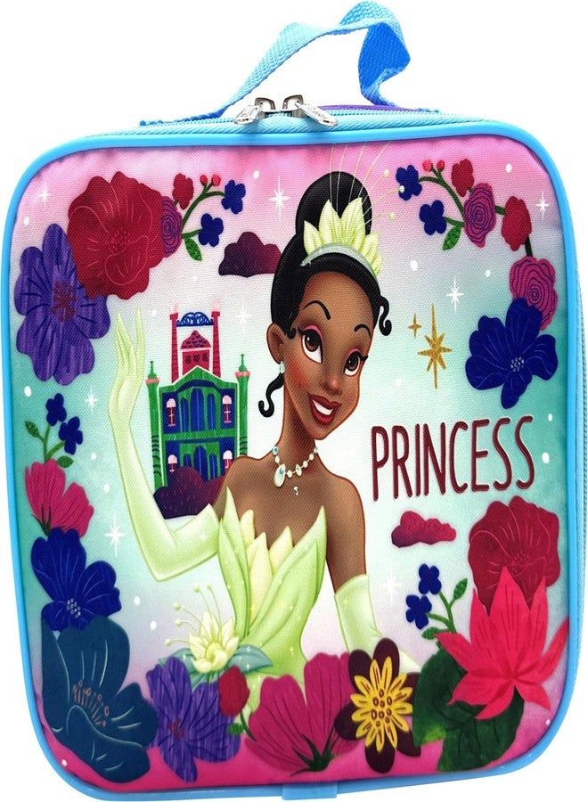 Ruz Disney/Marvel Licensed Kids Insulated Lunch Box (Princess Tiana-Purple) - Image 1