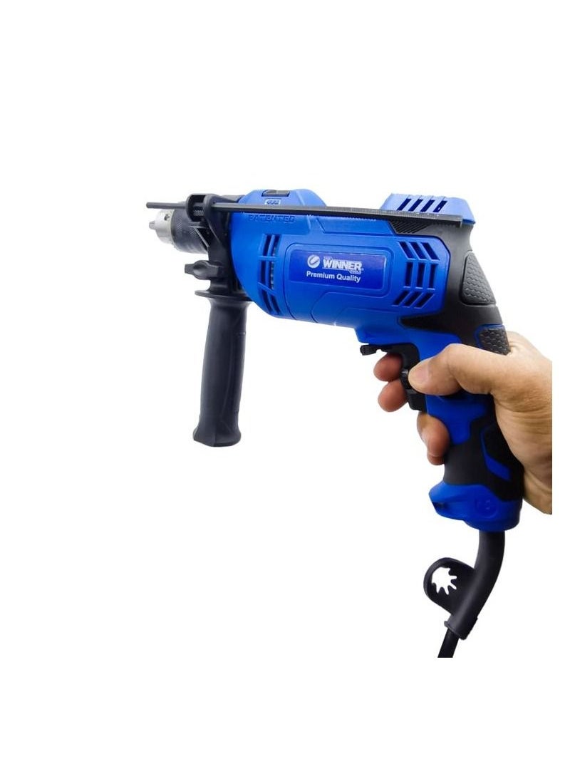 Winner THE WINNER TOOL- ID710 Impact Drill 710 Watt, Drilling Machine 2800rpm/220-240V,50/60Hz, Hammer Selector 13mm Chuck/360° Handle/Variable Speed  - Image 3