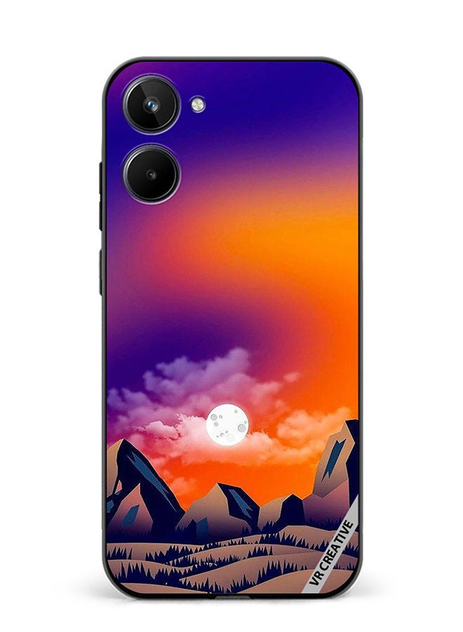 VR CREATIVE Protective Case Cover For Realme 10 Nature Design Multicolour - Image 1