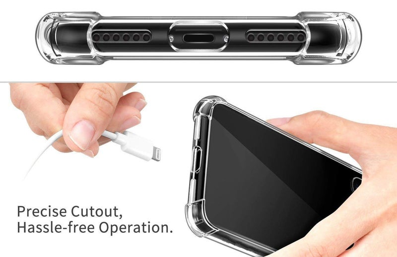 DD SON Crystal Clear Realme 12 Plus 5G / Realme P1 5G / Narzo 70 5G / Narzo 70 Pro 5G Back Cover Case | 360 Degree Protection | Shock Proof Design | Transparent Back Case (PC & TPU, Black Bumper) - Image 3