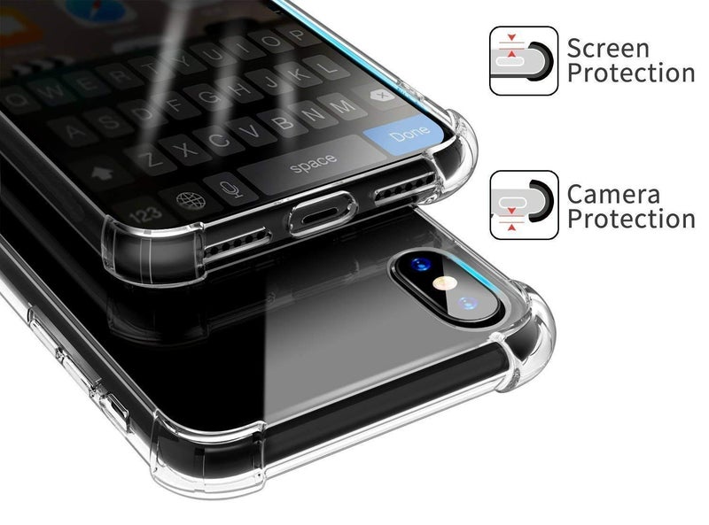 DD SON Crystal Clear Realme 12 Plus 5G / Realme P1 5G / Narzo 70 5G / Narzo 70 Pro 5G Back Cover Case | 360 Degree Protection | Shock Proof Design | Transparent Back Case (PC & TPU, Black Bumper) - Image 2