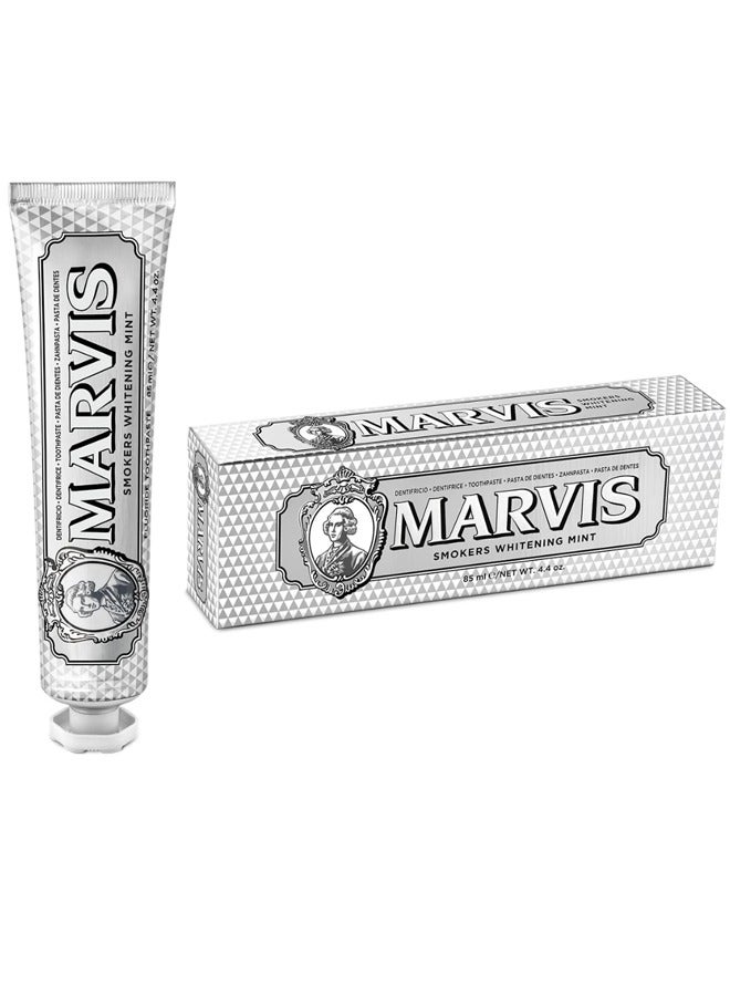 مارفيس المدخنين تبييض معجون الأسنان النعناع 85 مل
