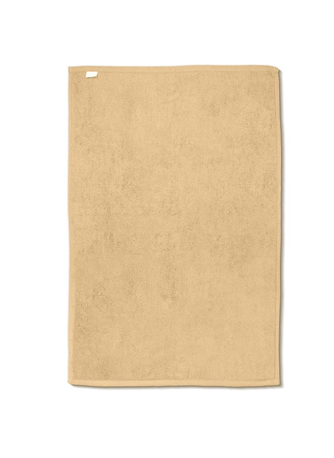 Hotel Linen Klub Hotel Linen Klub 1PC LUXURY Hotel Spa Shower/Bathtub Mat  - 100% Cotton 900 GSM Terry Dobby Border Ring Spun - Super Soft ,Quick Dry,Highly Absorbent , Size : 50 x 80cm, Beige  - Image 1
