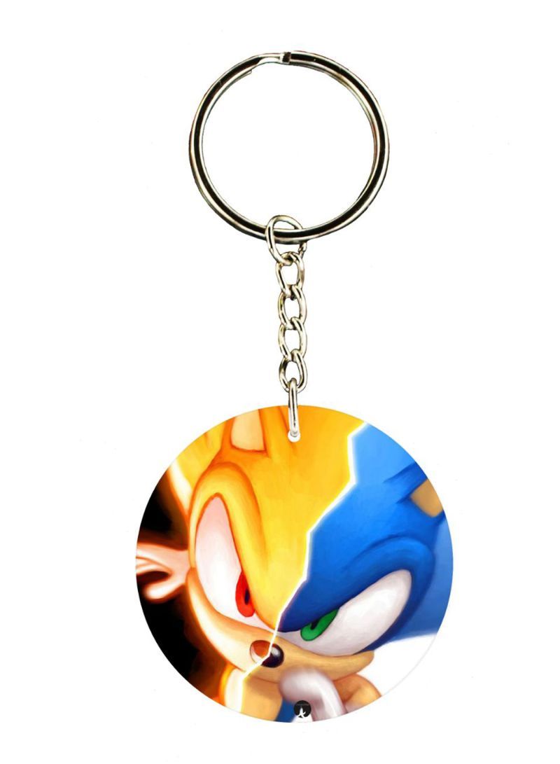 RKN Sonic Printed Keychain