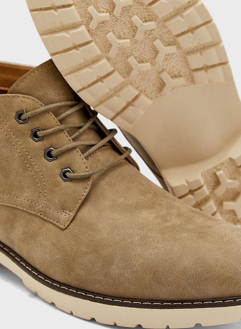 Robert Wood - Casual Lace Up Boots - Image 1