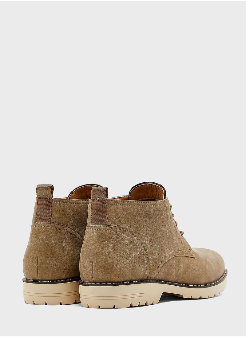 Robert Wood - Casual Lace Up Boots - Image 1
