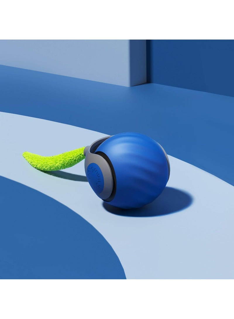 Speedy Tail 2.0,Speedy Tail Cat Toy,2025 New Generation Interactive Cat Toy,Interactive Cat Toys for Indoor Cats,Automatic Moving Cat Toy Ball with Tail - Image 1