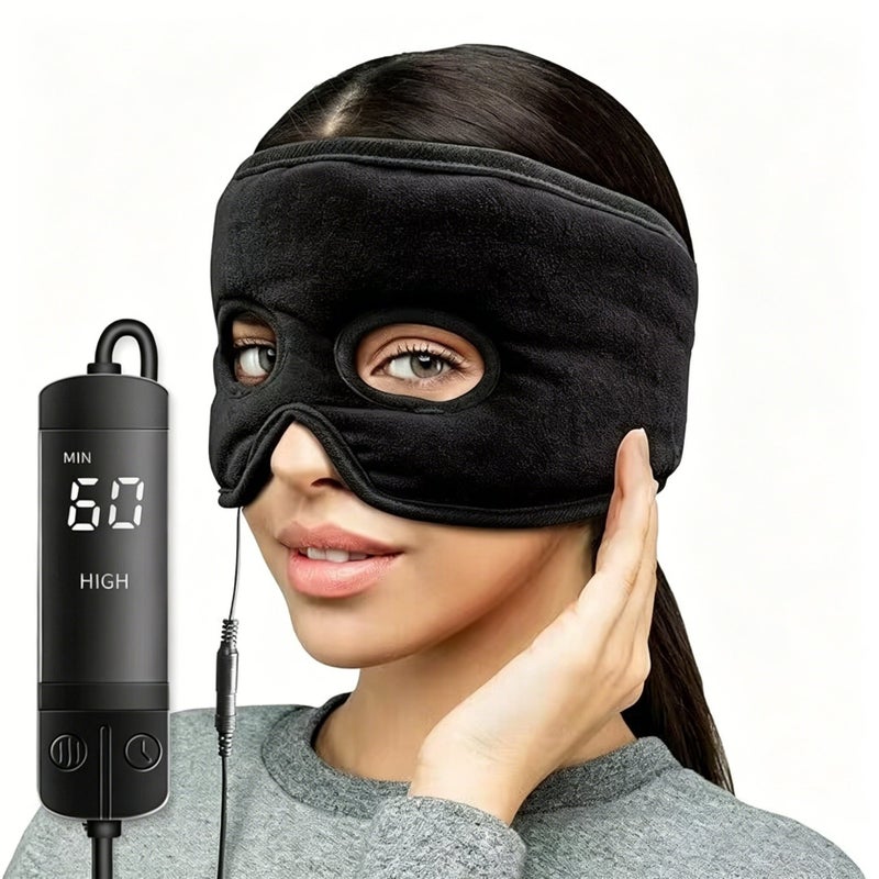 USB Heated Eye Mask with Graphene Hot Compress - Image 5