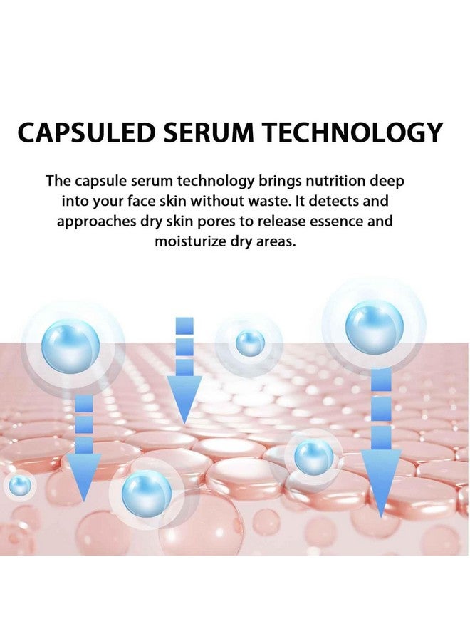 لولوون قناع ورقي للوجه من لولولون ٢١ إي إيه للبشرة الجافة والباهتة، للنساء والرجال، قناع ورقي يومي مرطب ومرطب بخلاصة الأعشاب البحرية والتوت البري، للعناية الطبيعية ببشرة الوجه من اليابان، لون وردي نقي - Image 2