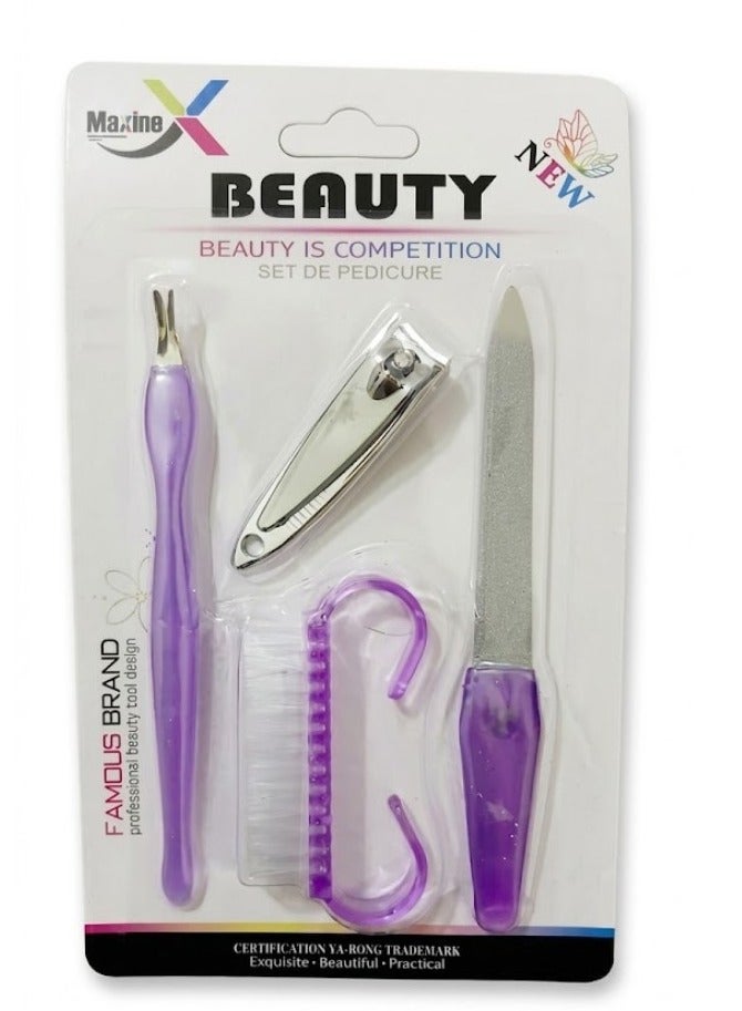 ماكسين مجموعة أدوات العناية بالأظافر (بديكير - Pedicure Set) - Image 1