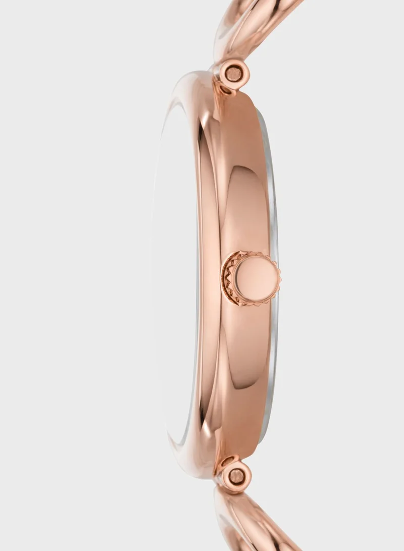 FOSSIL Carlie Steel Strap Analog Watch