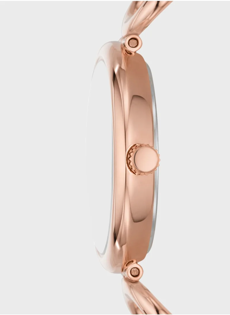 FOSSIL Carlie Steel Strap Analog Watch