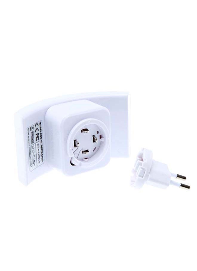 NIBEMINENT Wi-Fi Amplifier Range Extender 11 x 6cm White  - Image 2