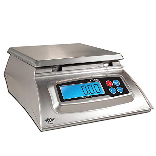 My Weigh KD7000 Digital Food Scale Stainless Steel Silver - Image 1