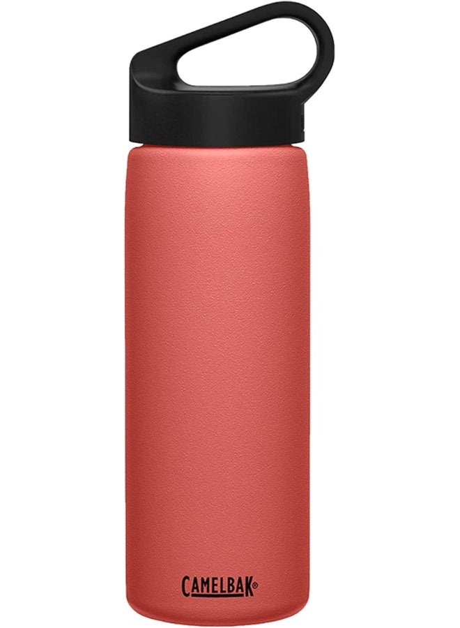 كاميلباك زجاجة ماء CamelBak Carry Cap SST بسعة 20 أونصة – عازلة بالفراغ، لون ترراكوتا روز - Image 1