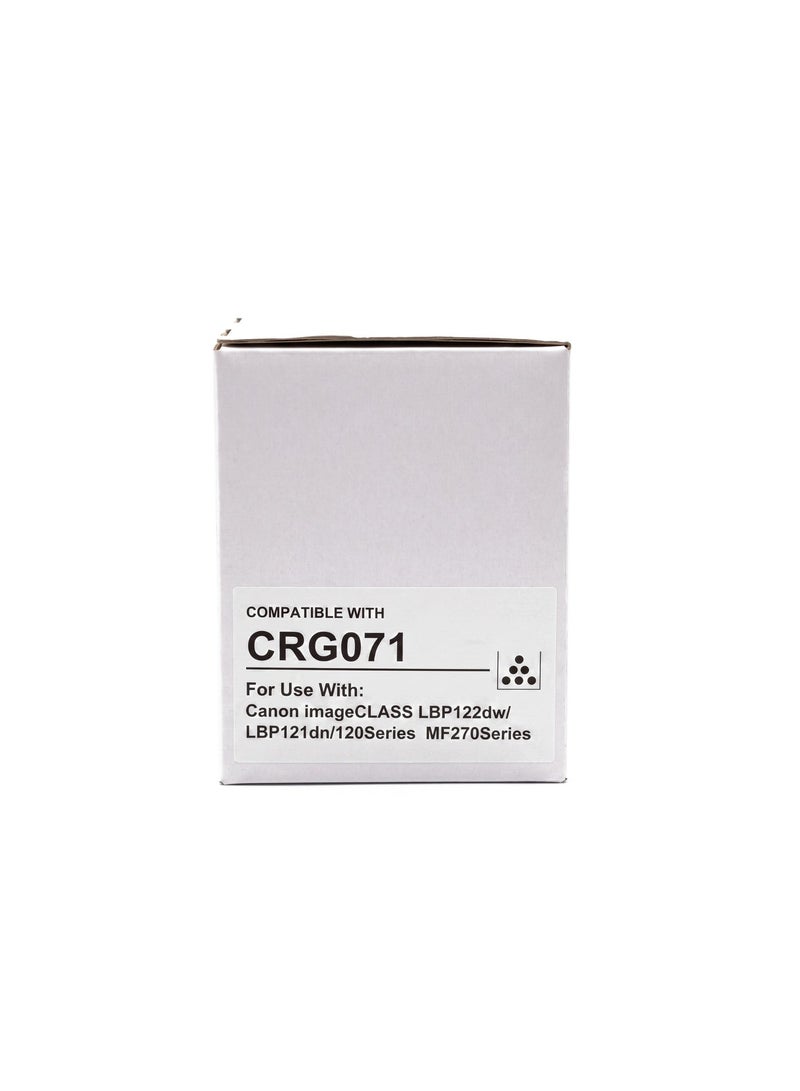 طباعة الذهب Gold Print Premium Toner Cartridge CRG071 Black, Compatible For Canon image CLASS LBP122dw, LBP121dn, 120Series MF270Series Toner: Refined toner is infinitely close to original toner to achieve high color printing. - Image 3