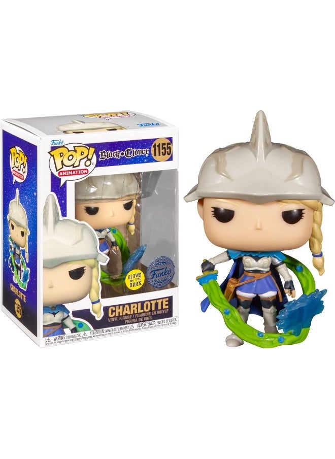Funko Funko Pop Animation: Black Clover - Charlotte Chance of Chase (Gw)(Exc), Collectible Vinyl Figure - 63143  - Image 1