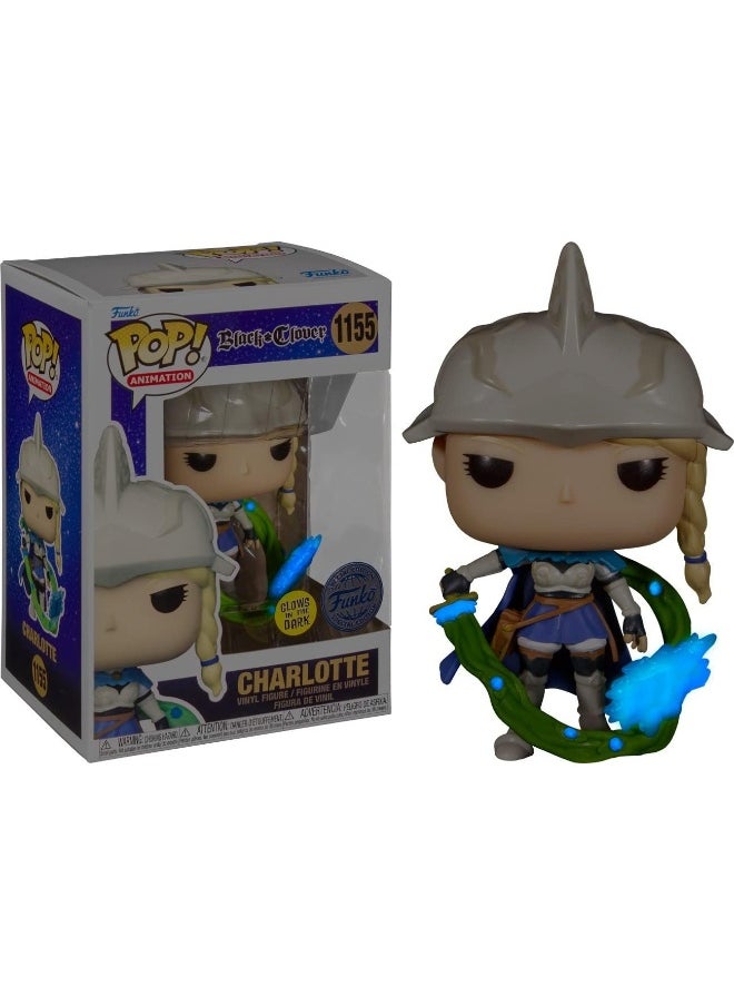 Funko Funko Pop Animation: Black Clover - Charlotte Chance of Chase (Gw)(Exc), Collectible Vinyl Figure - 63143  - Image 2