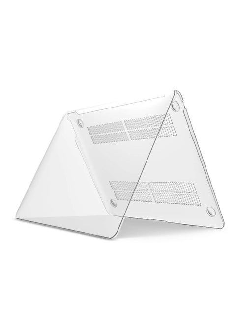 Crystal Clear Case For MacBook Air 13 Inch 2020 2019 2018 A2337 M1 A2179 A1932 Plastic Hard Shell Compatible with MacBook Air 13 Inch Retina