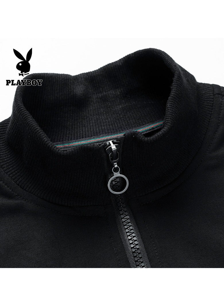 PLAYBOY Men's Slim Fit Casual Cardigan Top  - Image 3