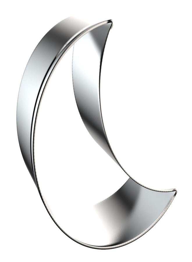 QAAQS Crescent Moon Cookie Cutter Set - 5 inch, 4 inch, 3 inch, 2 inch - 4 Piece New Moon Cookie Cutters Shapes Molds - Stainless Steel - Image 4