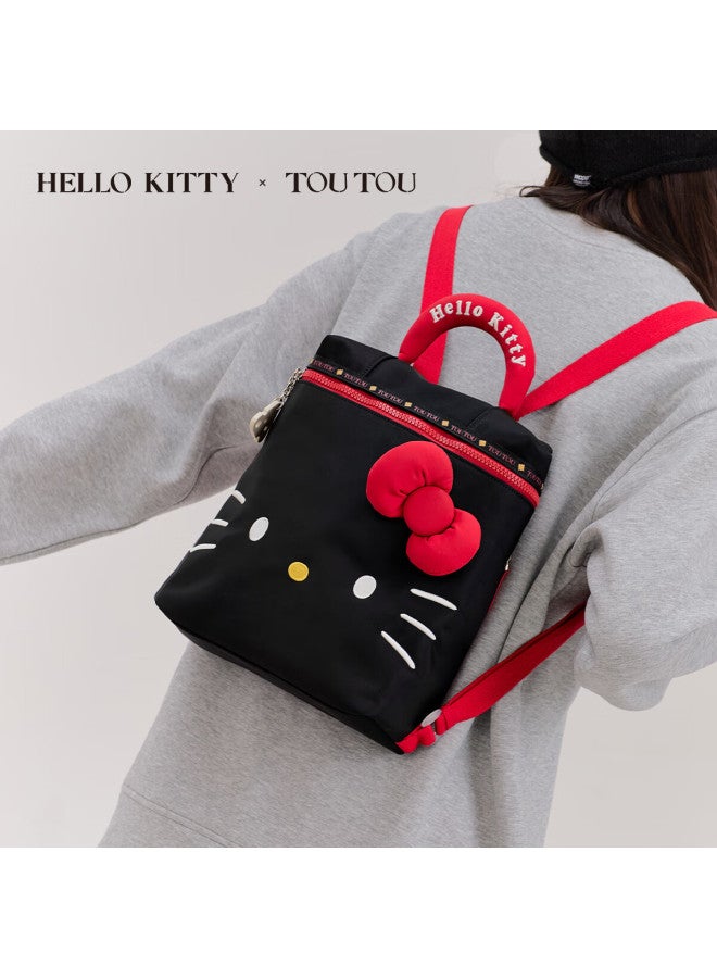 Toutou  New o Kitty Official Large Capacity Backpack School Travel Lightweight Bag For Women - Image 4