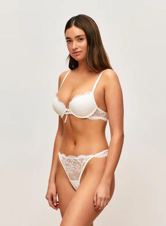 UNDIZ Ultra push-up lace bra