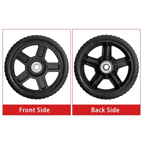 Parts Camp Lawn Mower Wheel kits 7 inch Wheels for Push Mower(Set of 2) - Image 4
