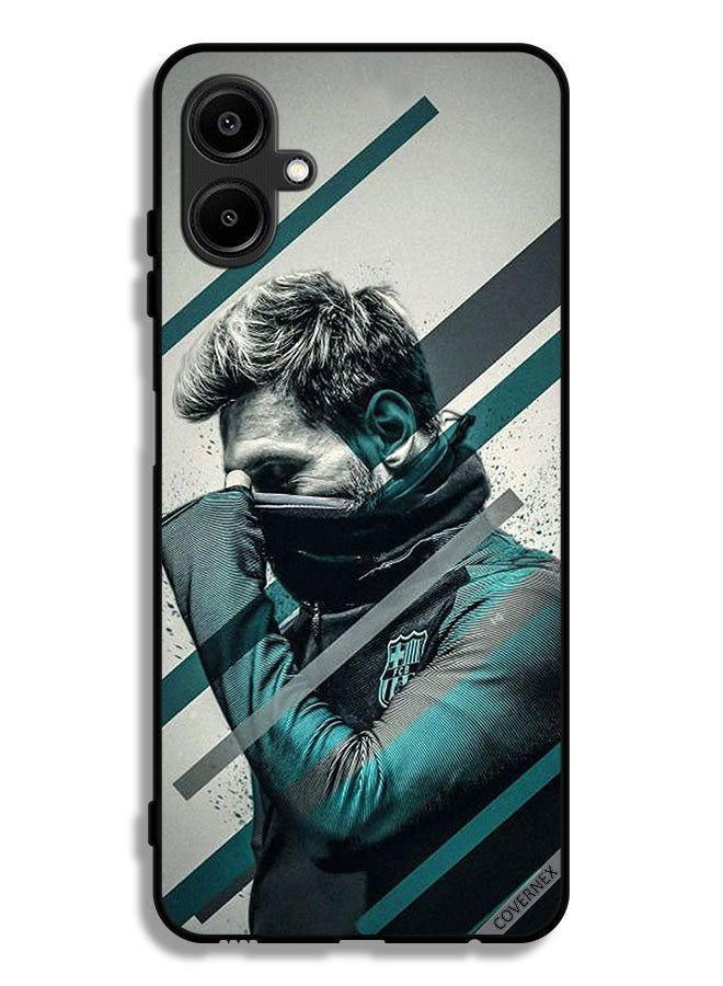 Covernex Samsung Galaxy F06 5G Protective Case Cover Messi Hiding Face - Image 1