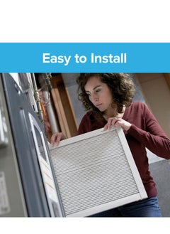 FILTRETE AC Furnace Air Filter 20 x 20 x 1, MERV 5, MPR 300, Captures Unwanted Particles, 3 Month Life Pleated Electrostatic Air Cleaning Filter, 1 Inch, 6 Pack  - Image 4