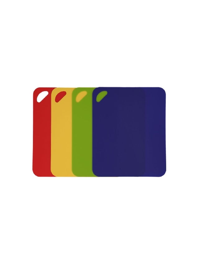 Dexas 4-Piece Grip Mat Flexible Cutting Board Set Multicolor 11.5 x 14 inch 6554PK - Image 1