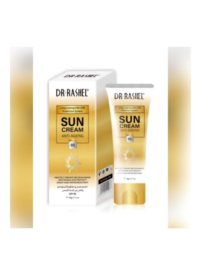 DR. RASHEL Anti-Age And Whitening Sunscreen Spf 90 White 60grams - Image 3