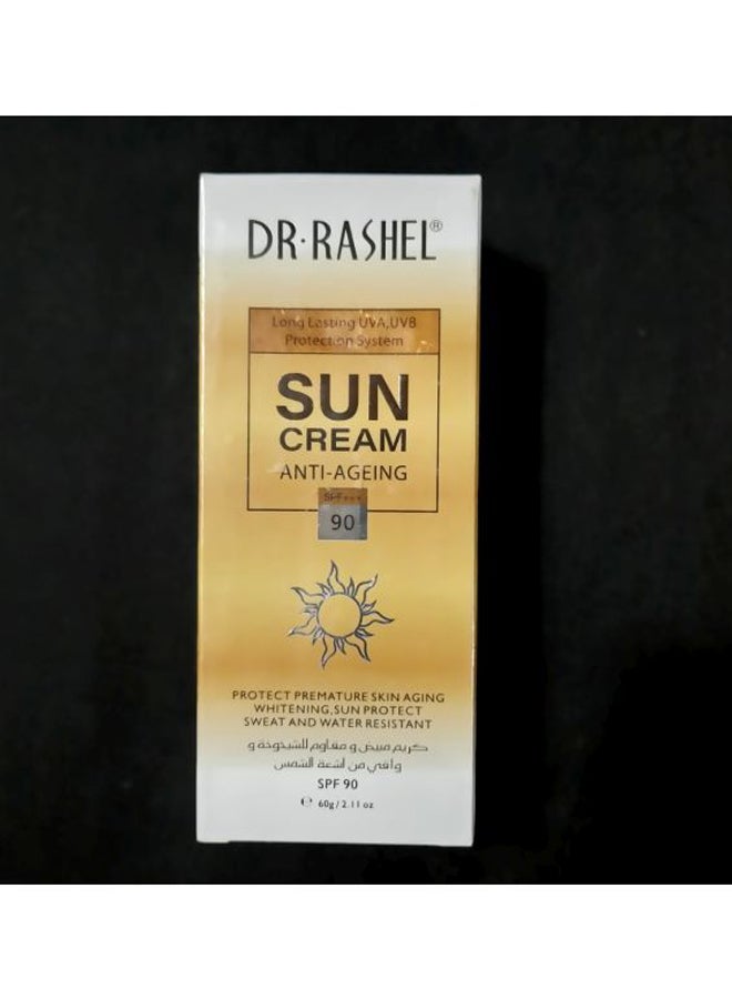 DR. RASHEL Anti-Age And Whitening Sunscreen Spf 90 White 60grams - Image 4