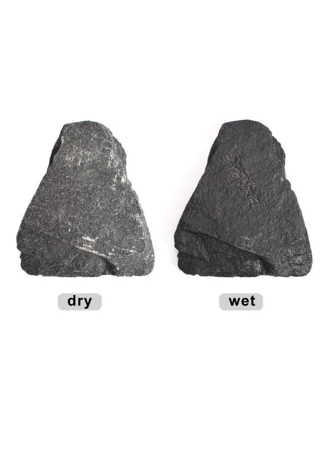 بلو هاند كارت صخور حجر الأردواز الطبيعي من Blue Handcart، مزيج من الأحجار من 2 إلى 3 بوصات وقطعة واحدة حوالي 8 بوصات - لأحواض السمك والحدائق الزجاجية، وتصميم الأحواض المائية (3 أرطال) - Image 4