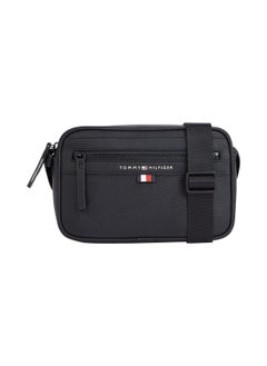 Men's Essential Metal Logo Reporter Bag - Faux Leather, Black - pzsku/Z03D27A0BF559B88076BEZ/45/_/1738738042/976cf61b-db44-45a4-80d5-155f26495fae