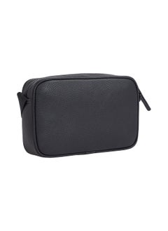 Men's Essential Metal Logo Reporter Bag - Faux Leather, Black - pzsku/Z03D27A0BF559B88076BEZ/45/_/1738738049/d03679c2-2dde-4d9b-b671-6d216e9aa7ca