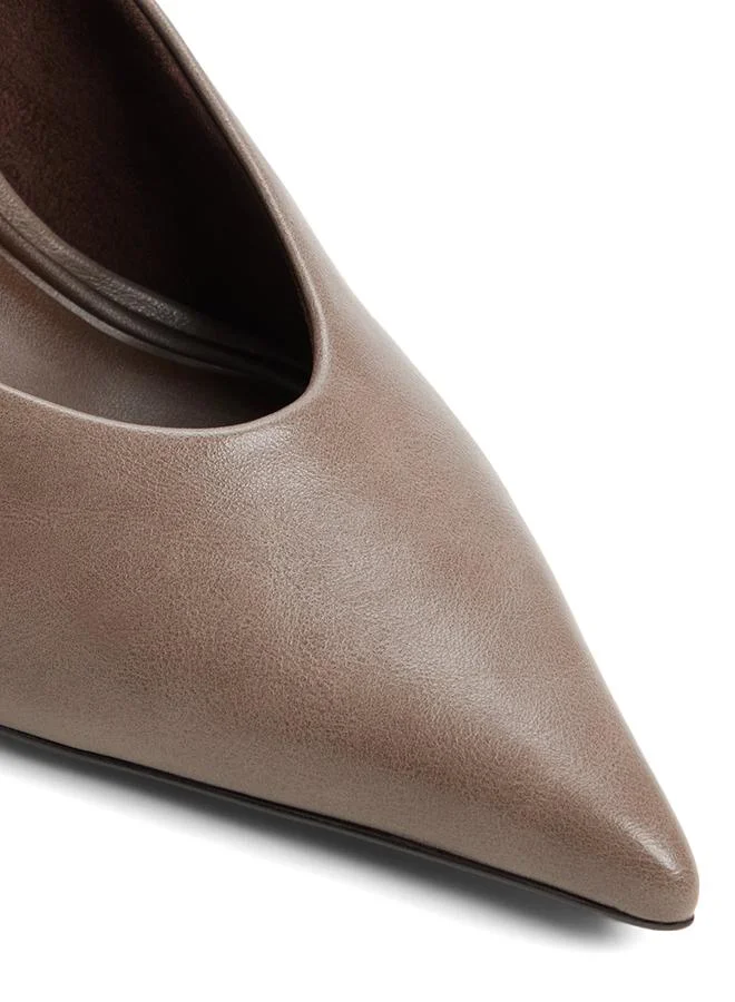 Aldo  Savaana Ladies Grey Heeled Shoes for Women | Best Price UAE