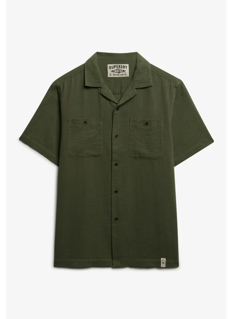 Superdry The Merchant Store - Textured Short Sleeve Shirt