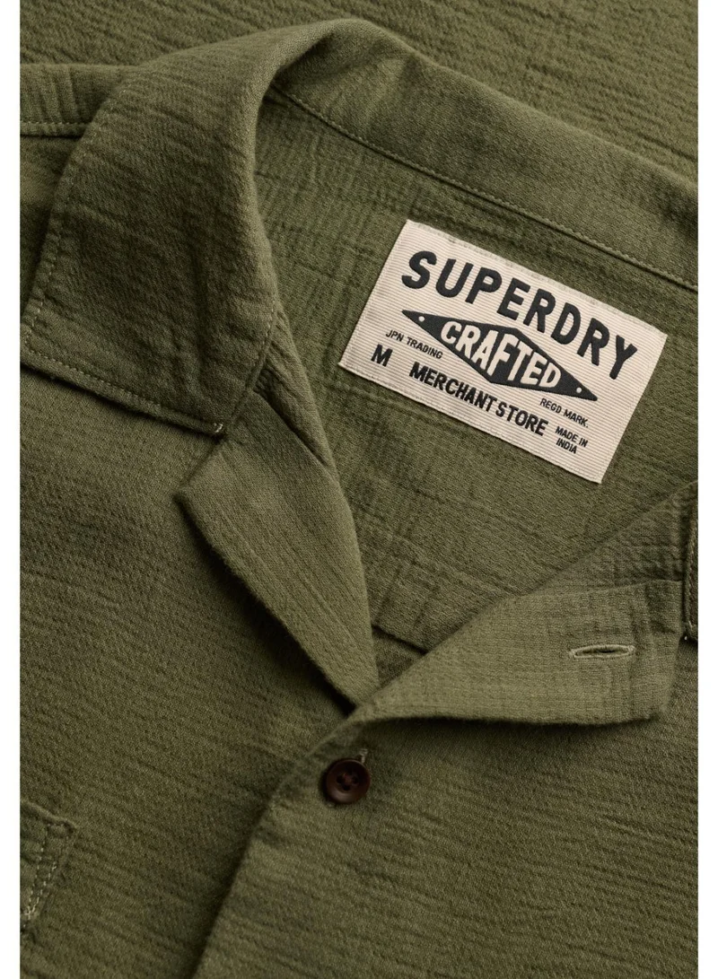 Superdry  The Merchant Store - Textured Short Sleeve Shirt for Men | Best Price UAE