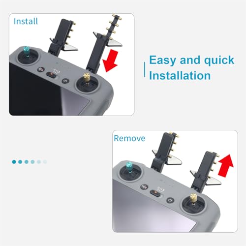 Taoke Antenna Range Extender Amplifier Compatible with D-JI RC 2/RC PRO Remote Controller, Signal Booster Amplifier for Mavic Air 3 Mini 4 Pro and Mavic 3 Pro Cine - Image 5