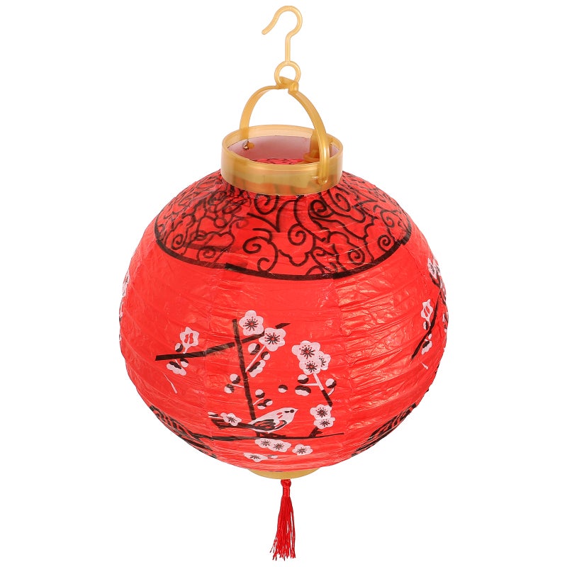 2pcs Party Hanging Lantern Round Paper Lantern Decorations Folding Paper Lantern Pendants - Image 4