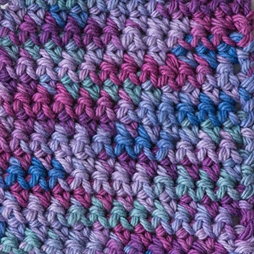 Lily Sugar 'N Cream The Original Ombre Yarn, 2oz, Gauge 4 Medium, 100% Cotton, Jewels - Machine Wash & Dry - Image 3