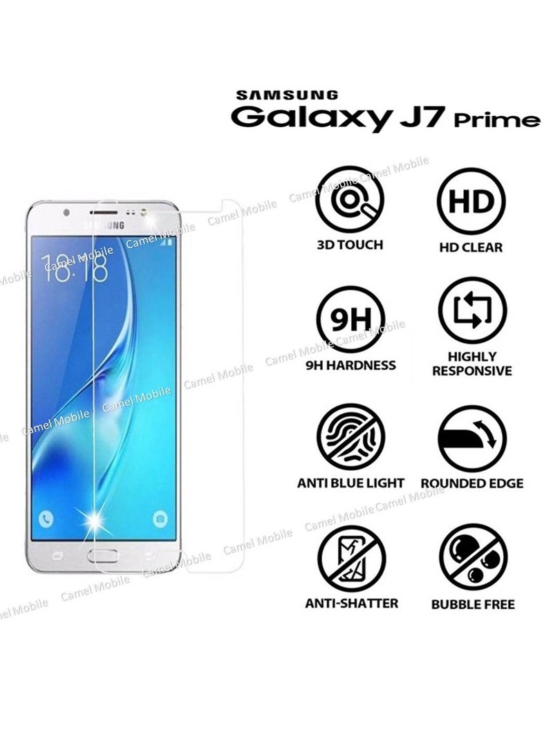 BORTONY Tempered Glass Screen Protector For Samsung Galaxy J7 Prime - Image 4