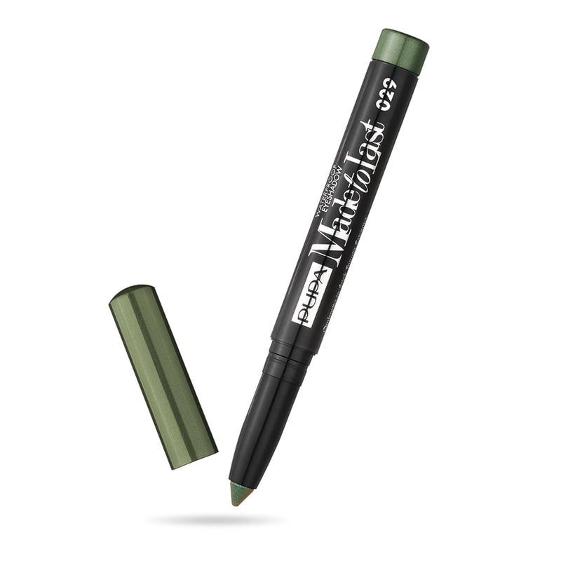 Pupa Milano Made To Last Waterproof Eyeshadow - Long Wear, Pigmented Cream Shadow Stick - Smudge Proof, Easy Blending Formula - Satin, Pearl, and Metallic Shades - 029 Seaweed - 0.049 oz